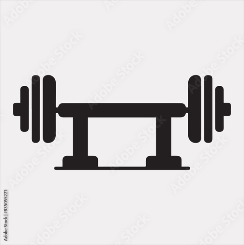 Dumble Holding vector silhouette on a white background