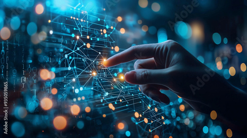 Digital transformation concept