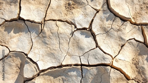 Cracked Earth, Dried and Barren photo