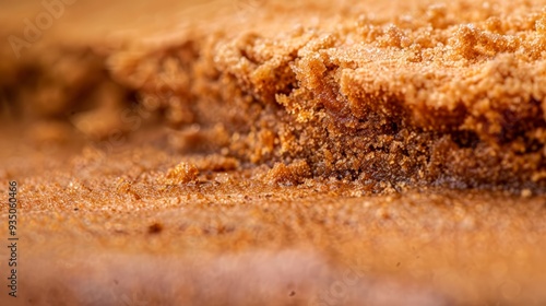 Wallpaper Mural  A close-up of a food piece resembling breadcrumbs or breadcrumb-like texture Torontodigital.ca