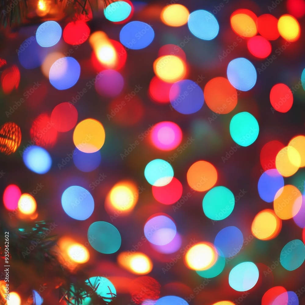 Vibrant Christmas Lights Background - a photo featuring blurred, colorful Christmas lights, ideal for a festive backdrop! Vibrant Christmas Lights Background - a photo featuring blurred, colorful Christmas lights, ideal for a festive backdrop!