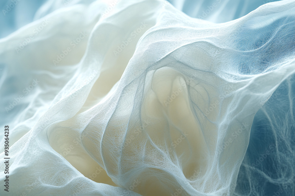 Close-up of fabric fibers under magnification, highlighting the intricate texture and softness, realistic, high detail, 8k Close-up of fabric fibers under magnification, highlighting the intricate texture and softness, realistic, high detail, 8k