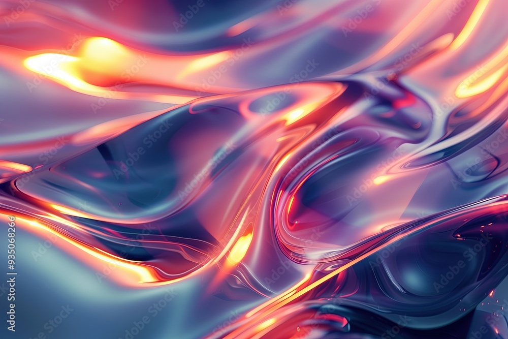 Abstract background with vibrant, swirling, iridescent colors. Abstract background with vibrant, swirling, iridescent colors.