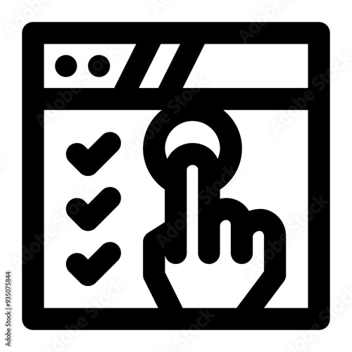 usability testing, usability, web testing, website testing, web, control outline icon