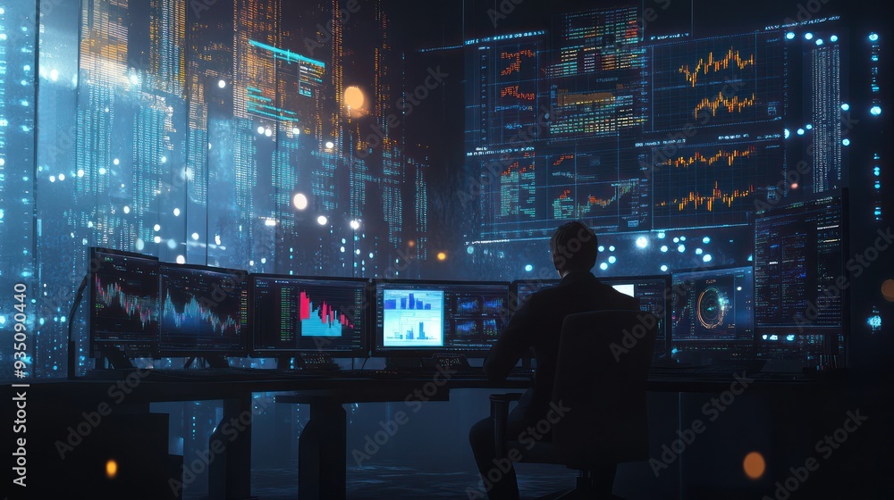 Cyberpunk Trader Cyberpunk Trader