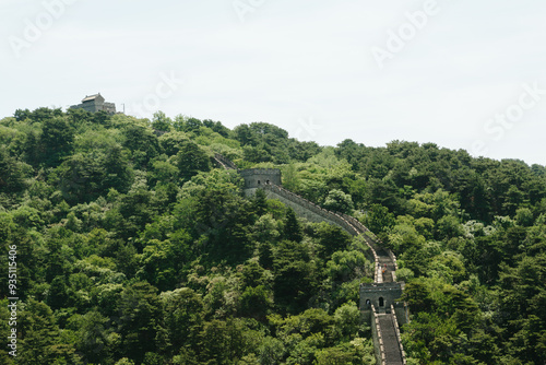 The Great Wall of China was built over centuries by China's emperors