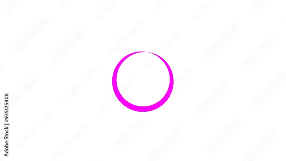 technology circle frame loading icon background 4k illustration. technology circle frame loading icon background 4k illustration.