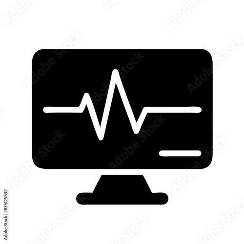 electrocardiogram ekg machines icon