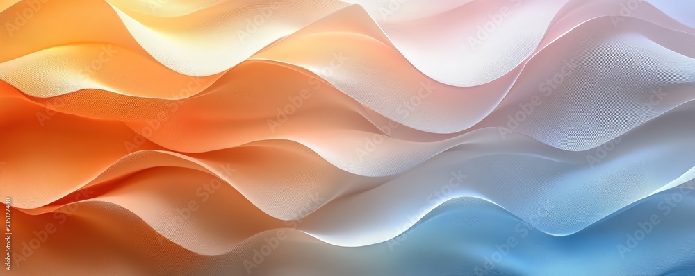 Obraz premium Geometric boho wallpaper, abstract design, light background