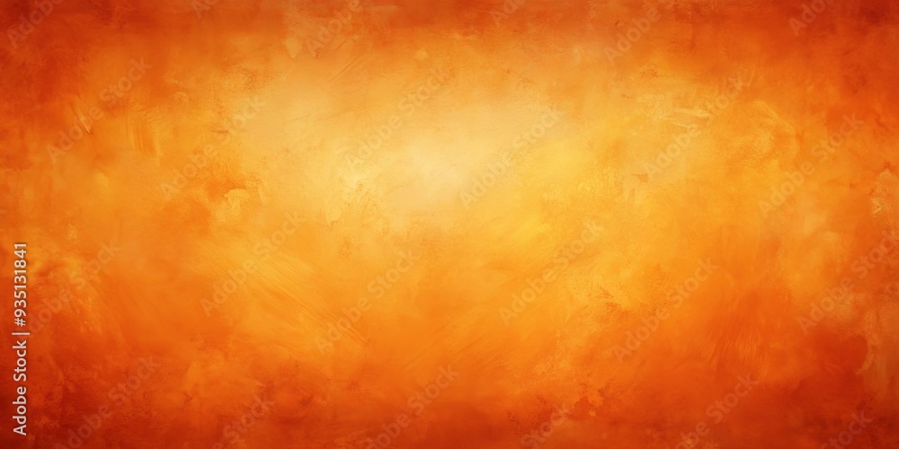 Abstract orange background painting with simple design Abstract orange background painting with simple design