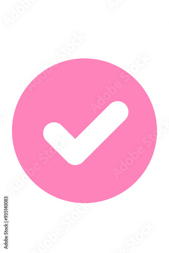 チェックマークpink icon