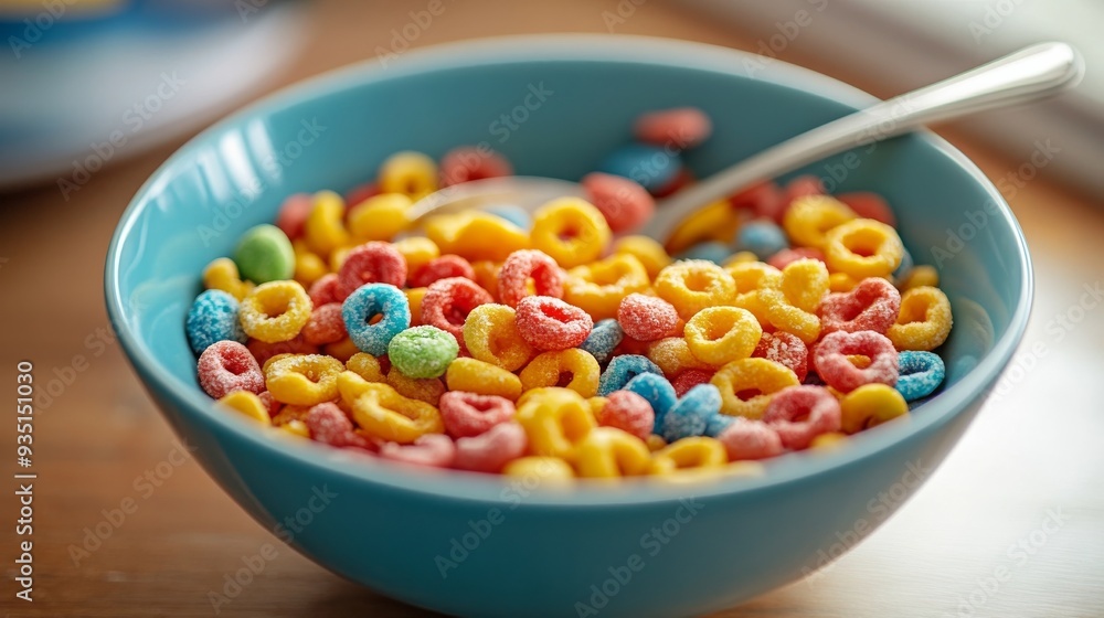 Cereal bowl & spoon Cereal bowl & spoon