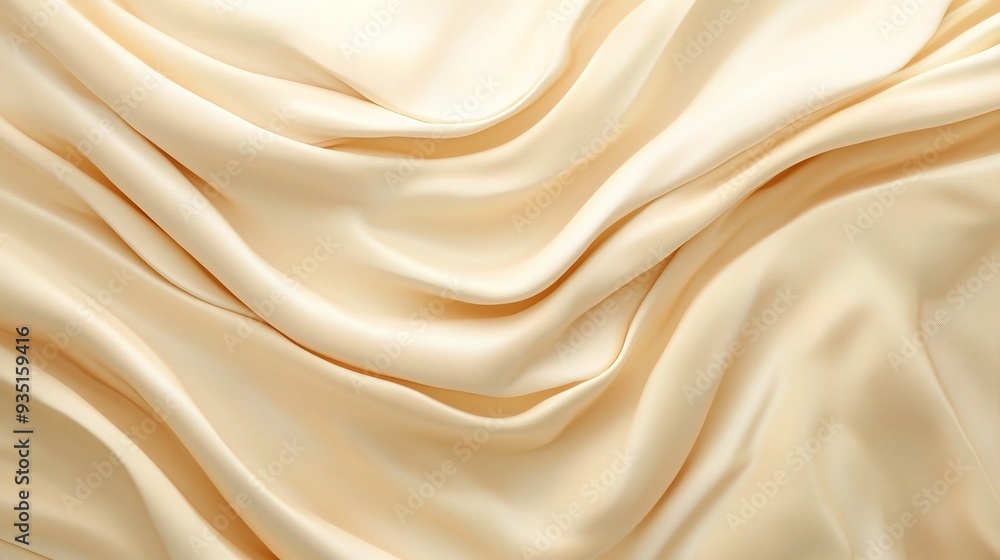 Obraz premium Golden Silk Drapery