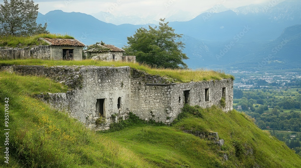 Fototapeta premium Friuli's historical layers