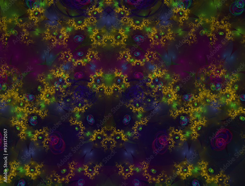 Imaginatory fractal abstract background Image Imaginatory fractal abstract background Image