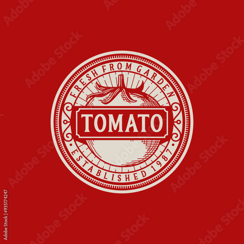 Tomato Logo Illustration.eps