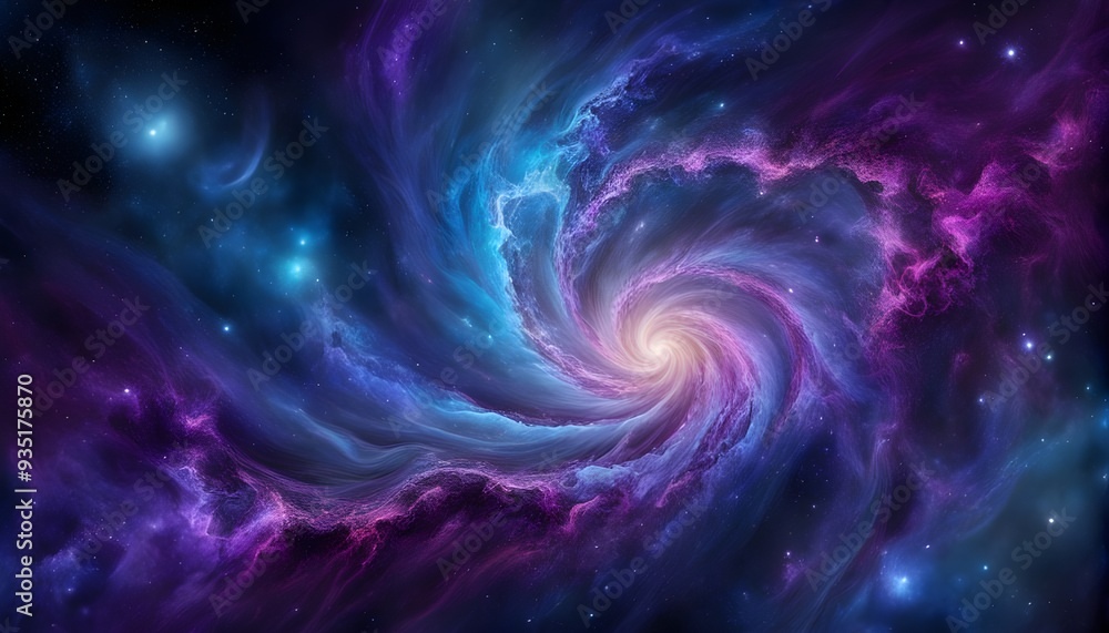 cosmic swirl background with space cosmic swirl background with space