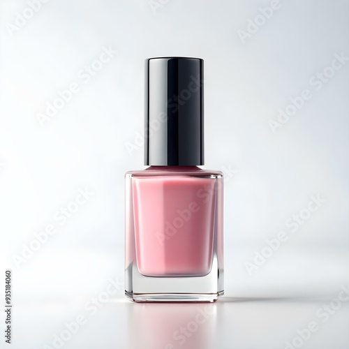 nail polish isolated on white