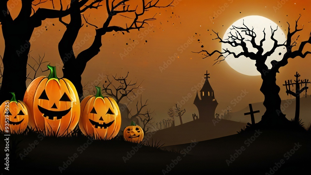 halloween background with pumpkin halloween background with pumpkin