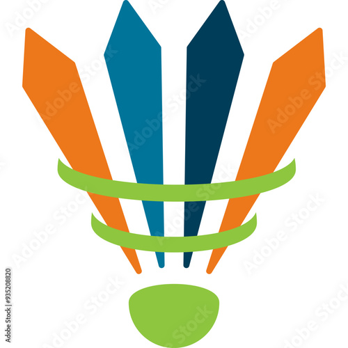 Badminton Modern Logo