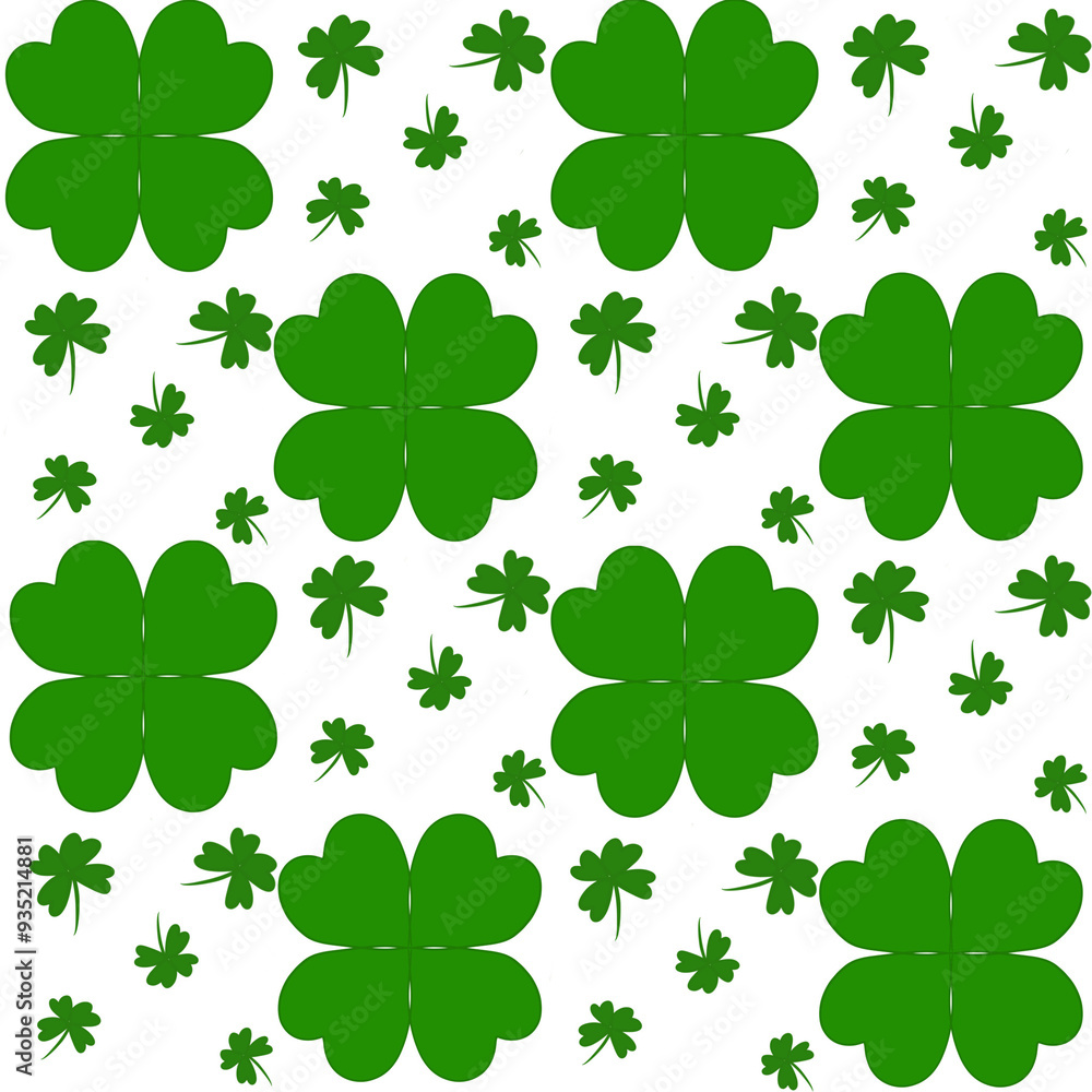 Clover pattern Clover pattern