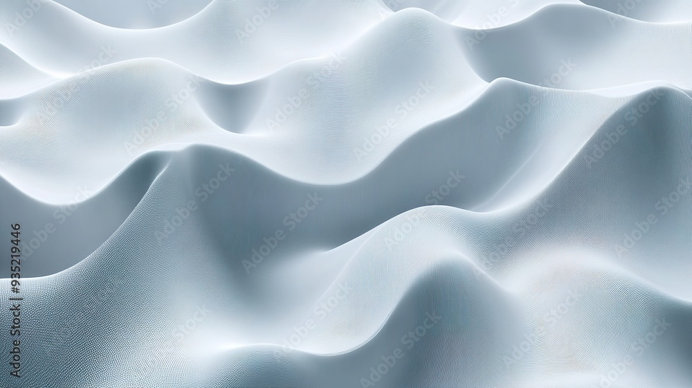 Abstract White Waves: Soft, ethereal, and calming, this abstract image features a seamless pattern of flowing white waves, evoking a sense of tranquility and serenity. Abstract White Waves: Soft, ethereal, and calming, this abstract image features a seamless pattern of flowing white waves, evoking a sense of tranquility and serenity.
