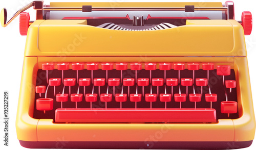 typewriter, cute, 3d, writer, writing, stenographer, story, writer, writer,
