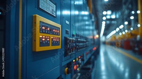 Low voltage switchgear at power plant 