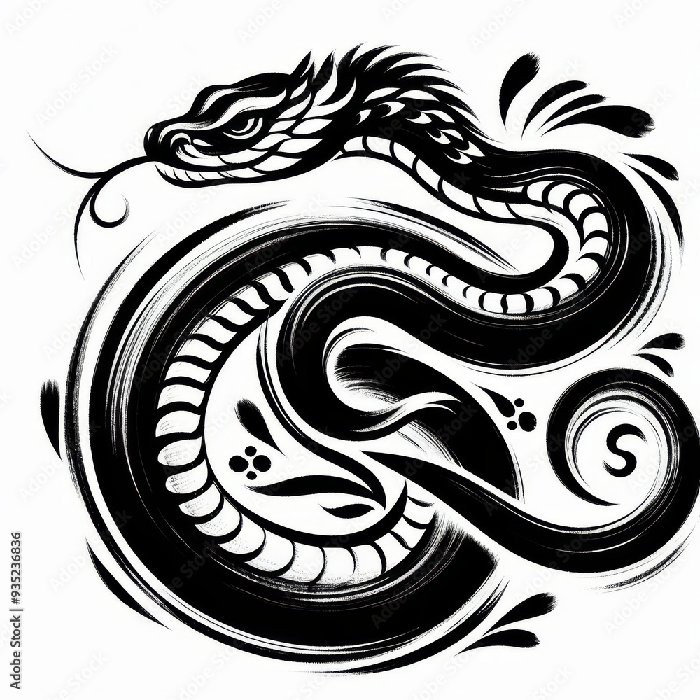black dragon symbol black dragon symbol