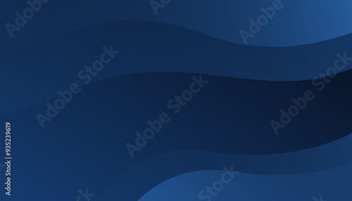 blue gradient background. Dynamic shapes composition. Vector illustration