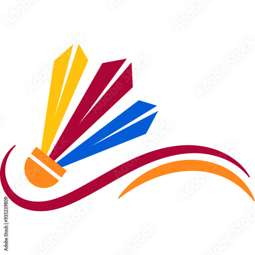 Badminton Modern Logo