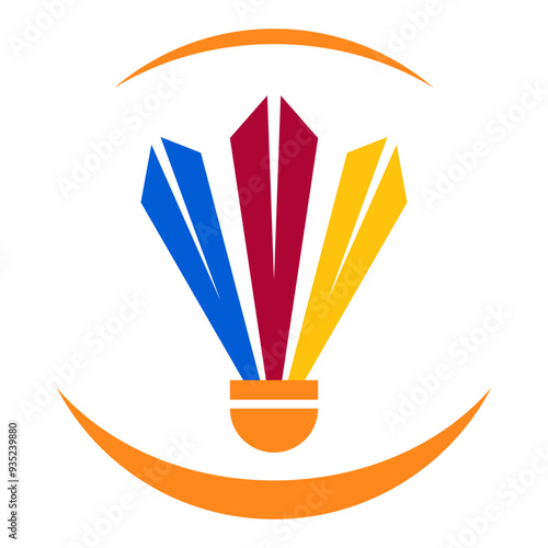 Badminton Modern Logo