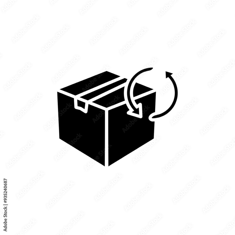 Return Parcel Box Line Icon. Exchange Package of Delivery Service Linear Pictogram. Arrow Back Shipping Return Goods Outline Icon. Refund Product in Box. Editable Stroke. Isolated Vector Illustration. Return Parcel Box Line Icon. Exchange Package of Delivery Service Linear Pictogram. Arrow Back Shipping Return Goods Outline Icon. Refund Product in Box. Editable Stroke. Isolated Vector Illustration.
