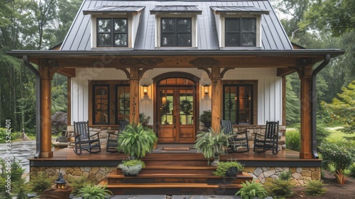 Luxury Cottage Home with Modern Design