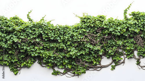 Fresh green grass on a white background