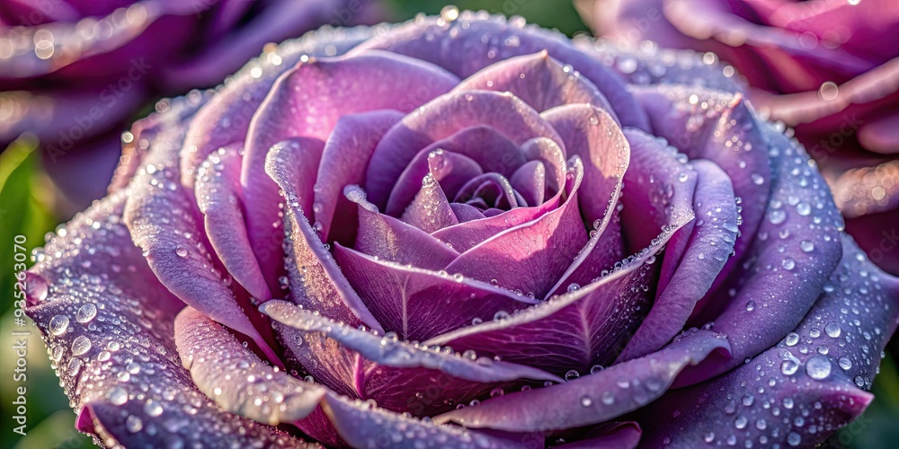 velvety smooth mauve petals unfolding delicate morning dew velvety smooth mauve petals unfolding delicate morning dew