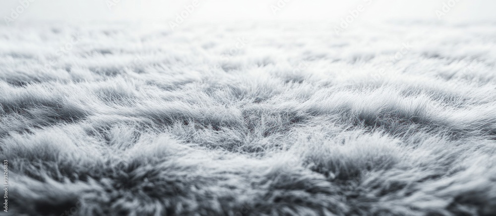 Soft, Fluffy, Gray Fur Texture Soft, Fluffy, Gray Fur Texture