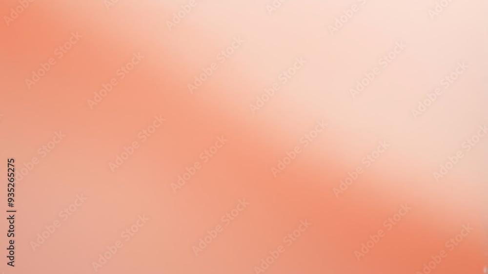 Peach Gradient Background: Soft, Blurry, Abstract Peach Gradient Background: Soft, Blurry, Abstract