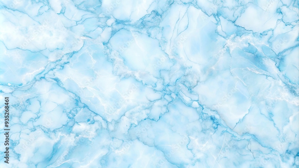 Naklejka premium Light blue marble texture background for elegant and modern designs, marble, texture, blue, light, background