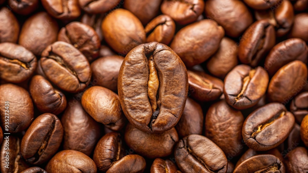 Close up of a single coffee bean, coffee, bean, close up, macro, texture, brown, espresso, caffeine, roasted, aromatic Close up of a single coffee bean, coffee, bean, close up, macro, texture, brown, espresso, caffeine, roasted, aromatic
