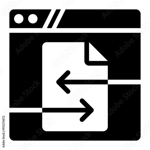 bandwidth, data transfer, data bandwidth, data, web, website solid or glyph icon