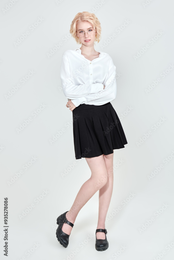 modern student girl modern student girl