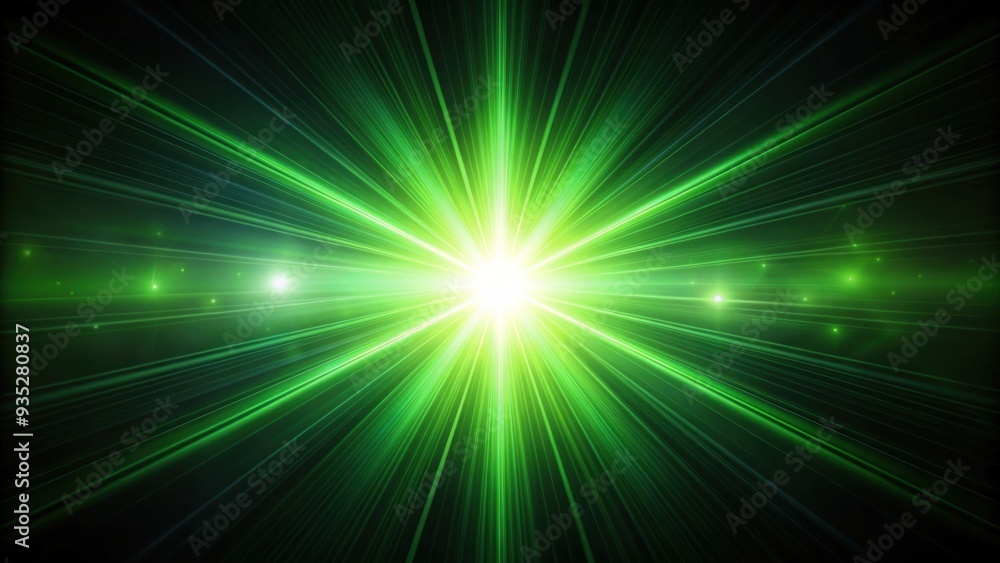 Green lens flare over a dark background, green, lens flare, light effect, abstract, vibrant, color Green lens flare over a dark background, green, lens flare, light effect, abstract, vibrant, color