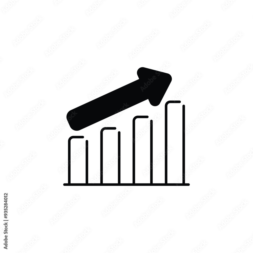 Revenue icon design with white background stock illustration Revenue icon design with white background stock illustration