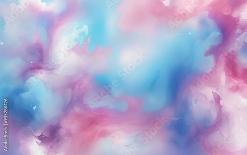 Abstract Pastel Background with Pink, Blue, and Purple Colors Cr