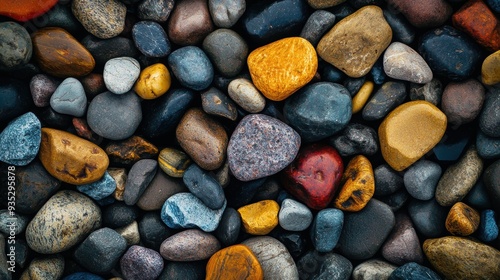 Wallpaper Mural Colorful and Varied River Rocks Displayed in Vibrant Natural Setting Torontodigital.ca