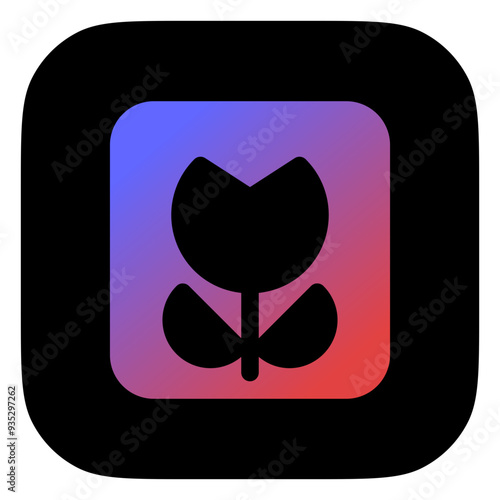 Editable flower, macro photography vector icon. Part of a big icon set family. Perfect for web and app interfaces, presentations, infographics, etc