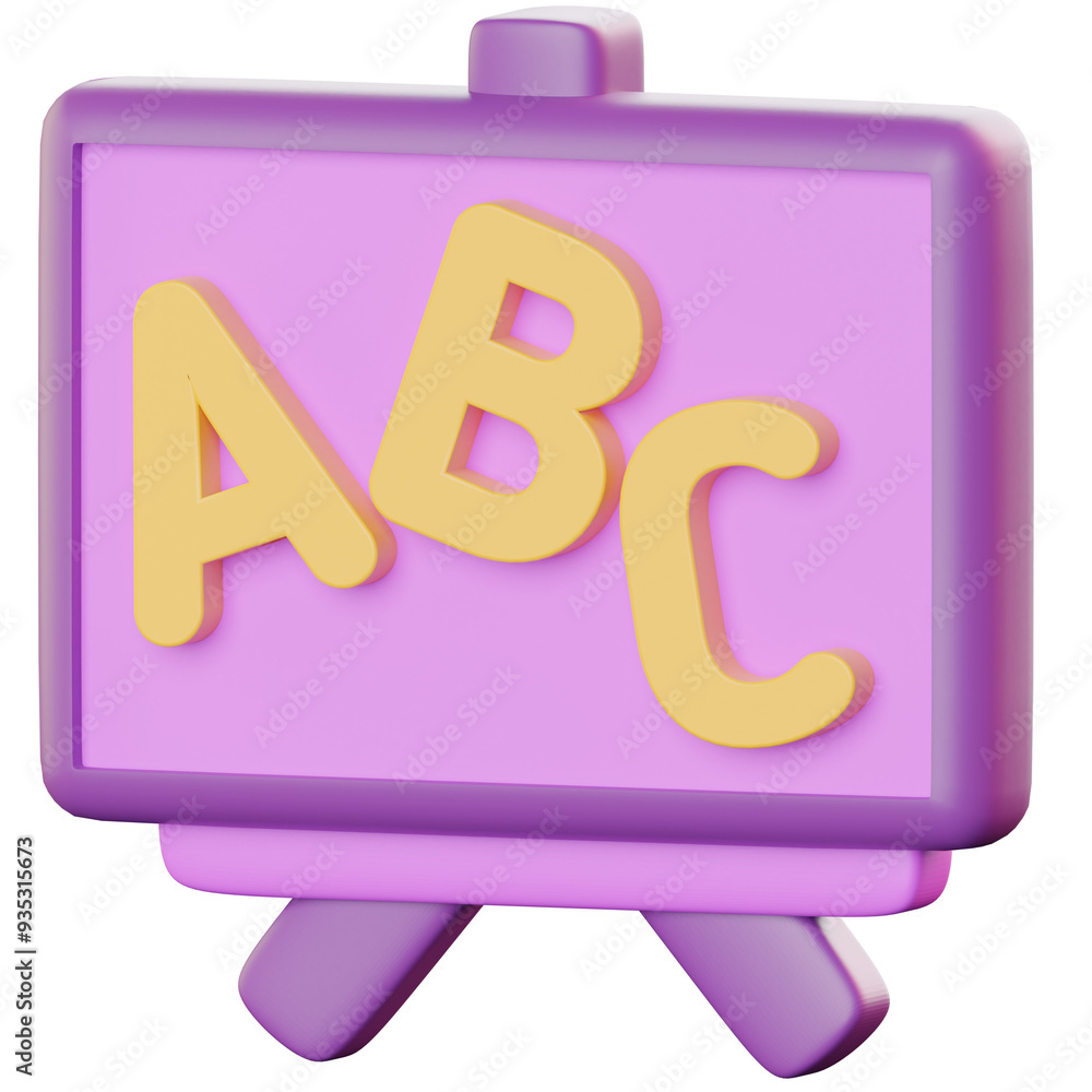 3D Alphabet Learning Board For Schools 3D Alphabet Learning Board For Schools
