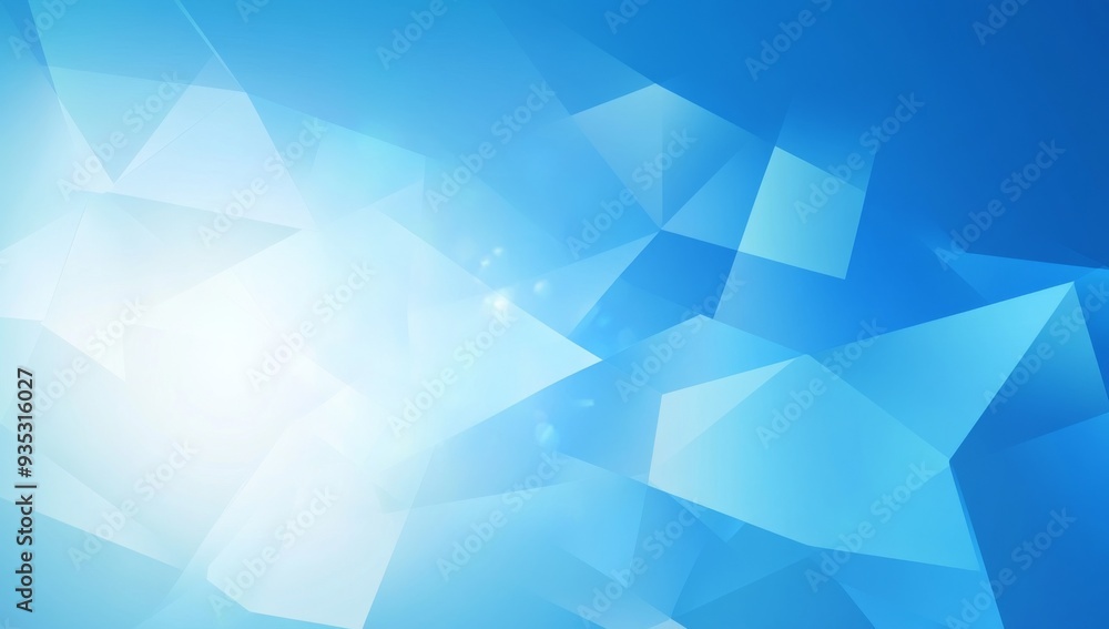 Minimalist Blue Geometric Background with Low-Poly Polygonal Shapes in Vector Illustration, Perfect for Internet Product and Service Presentations Minimalist Blue Geometric Background with Low-Poly Polygonal Shapes in Vector Illustration, Perfect for Internet Product and Service Presentations