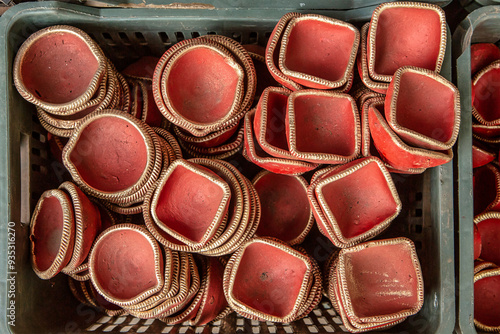 Canvas Print Cay lamps for festival of light for sell